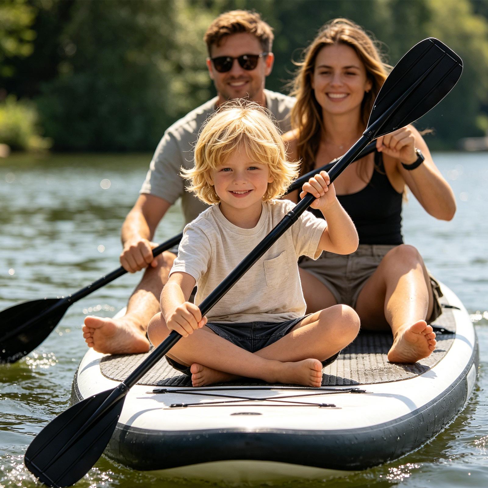 Kayak Paddle Carbon - Dayung Serat Karbon 2 Bagian Ringan