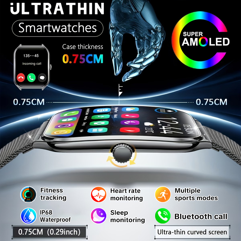 Aquatic Sports Performance - Jam Tangan Pintar Ultra Tipis Baru