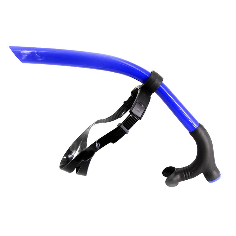 Snorkel Dry Top - Tabung berenang Scuba, peralatan selam biru