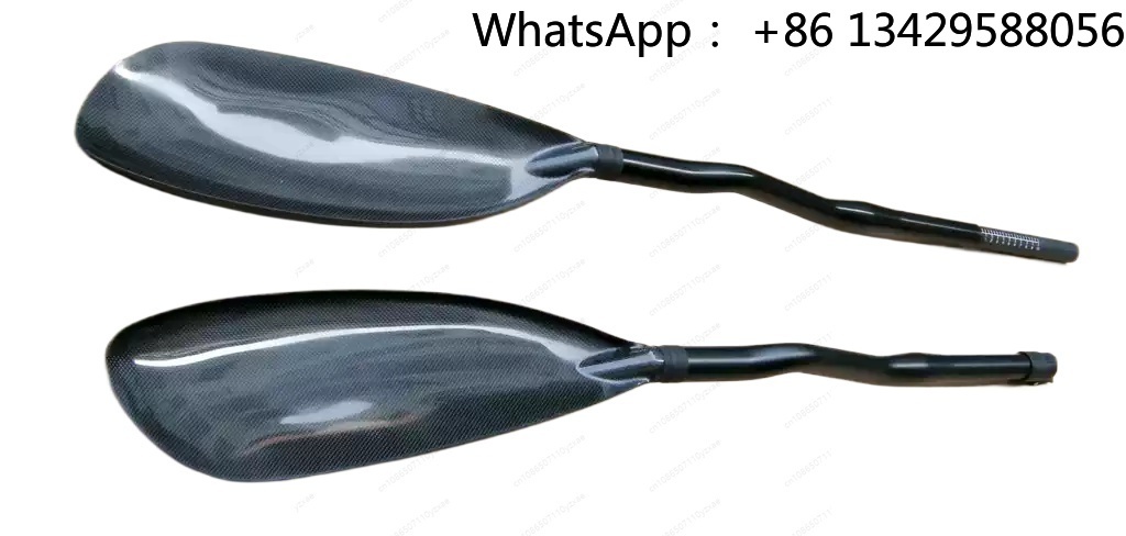 Kayak Paddle Carbon - Dayung Kayak Bentuk Sendok dengan Gagang