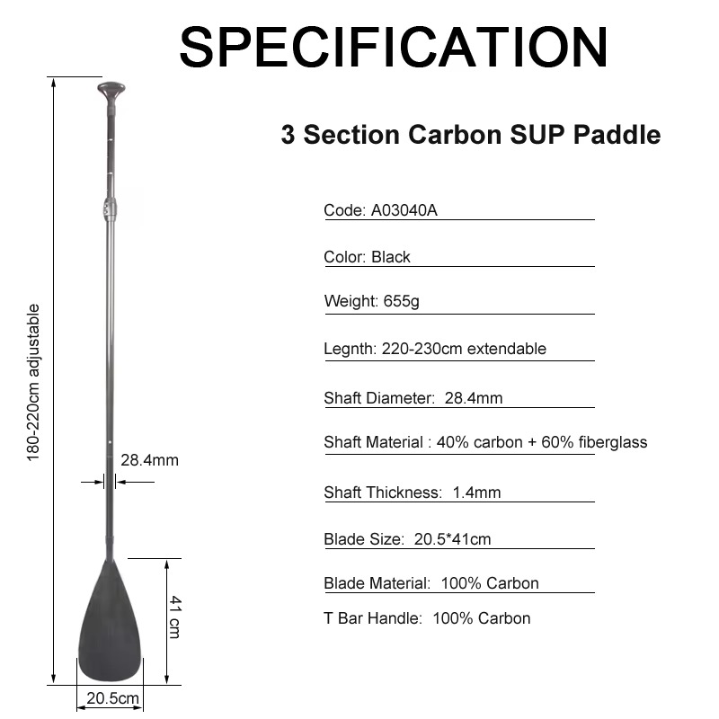 Aksesori Dayung Karbon Ringan  - Kayak Paddle Carbon ulasan dan harga